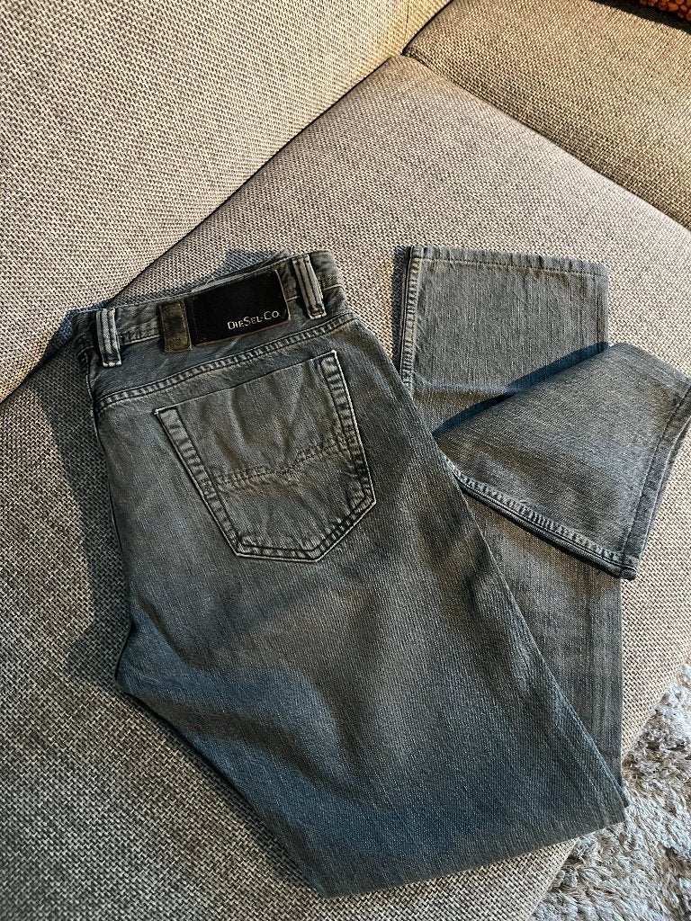diesel - co jeans 32/32 zo goed als nieuw, Diesel, Blauw, W32 (confectie 46) of kleiner, Ophalen of Verzenden