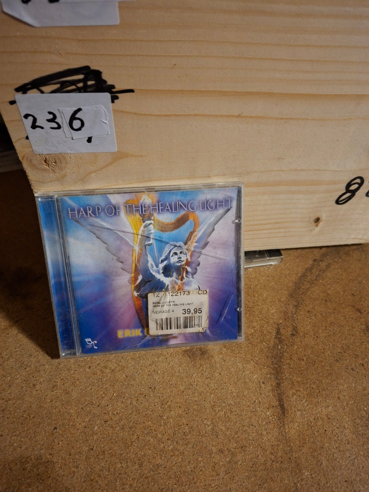 Harp of the Healing Light CD - Erik, Ophalen of Verzenden, Gebruikt, Album