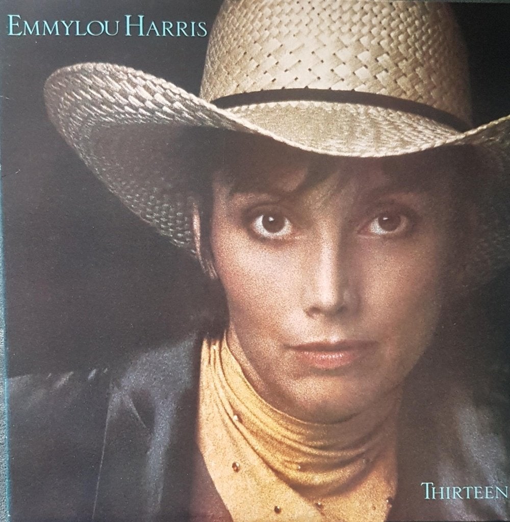 Emmylou harris thirteen lp columbia house club uitgave zgan, Ophalen of Verzenden, Zo goed als nieuw, LP