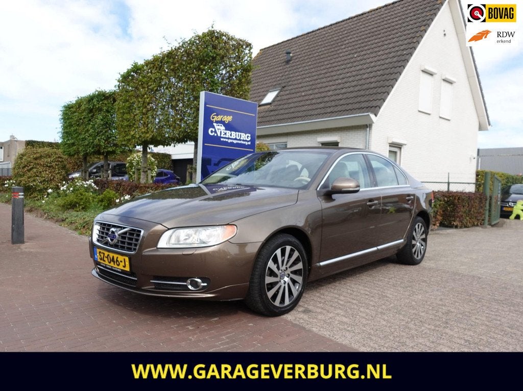 Volvo S80 1.6 T4 Automaat Summum (Airco,Cruise,Navigatie,Sto, Gebruikt, 4 cilinders, Bruin, 1600 kg