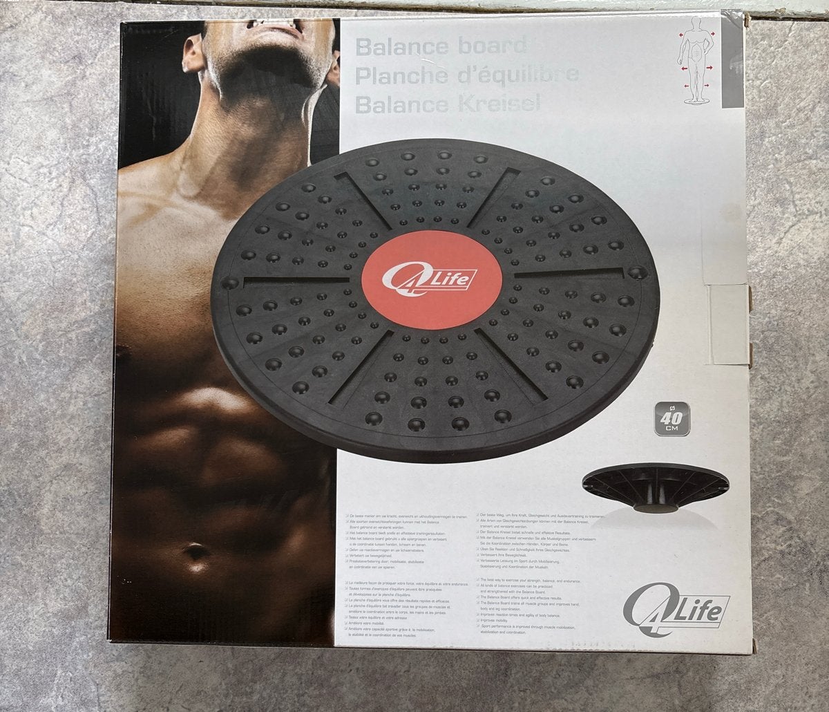 Q-Life Balansbord - Nieuw in doos, Ophalen of Verzenden, Nieuw, Buik, Balansbord