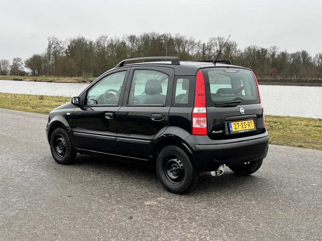 Fiat Panda 1.2 Navigator Airco, Auto's, Fiat, Voorwielaandrijving, Stof, Gebruikt, Zwart