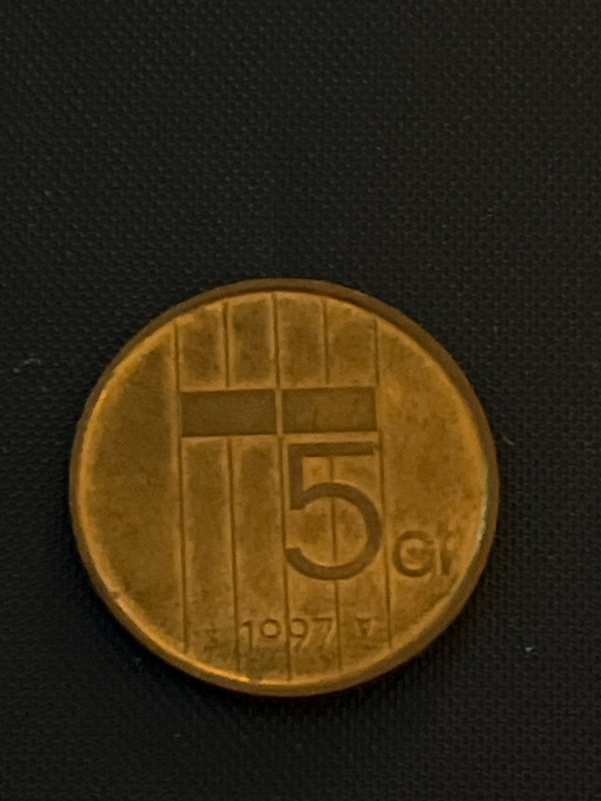 Nederlandse 5 cent munt uit 1997 - Koningin Beatrix, Ophalen of Verzenden, Koningin Beatrix, 5 cent, Losse munt