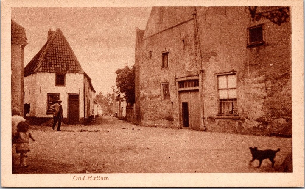 Hattem -  11 antieke ansichtkaarten, Verzenden, 1920 tot 1940, Gelopen, Gelderland