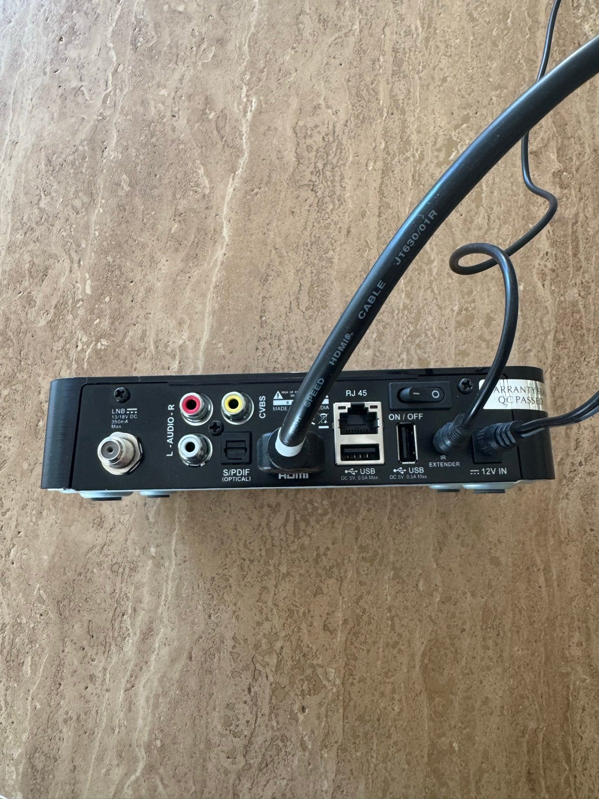 M7 satelliet digitale decoder incl smartcard, Ophalen of Verzenden, Gebruikt, Decoder