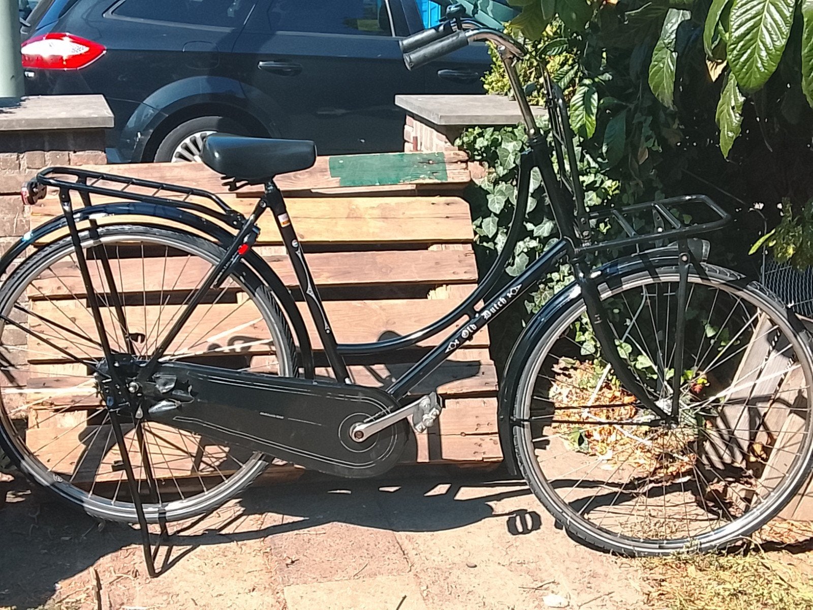 BATAVUS OLD DUTCH OMAFIETS 28INCH WIELEN, MET REK FRAME 57CM, Ophalen, Terugtraprem, Gebruikt, 56 cm of meer