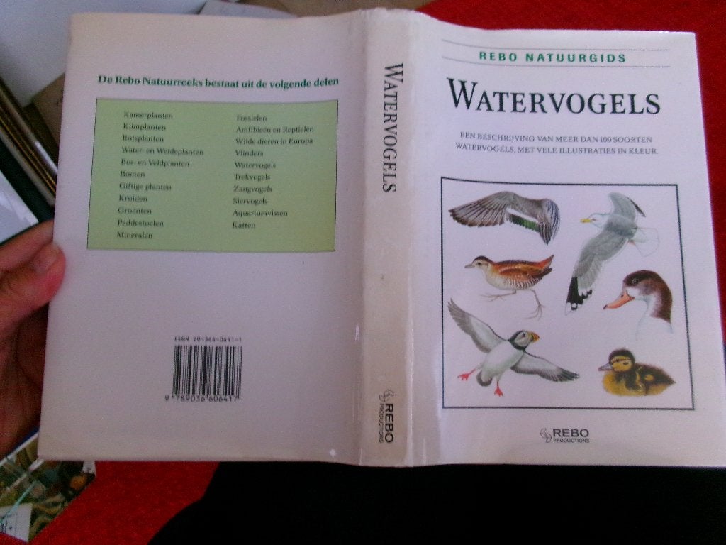 REBO  natuurgids  WATERVOGELS, Verzenden, Zo goed als nieuw, Natuur algemeen