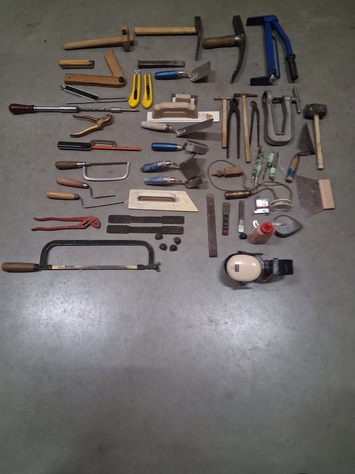 diversen gereedschap., Ophalen, Gebruikt