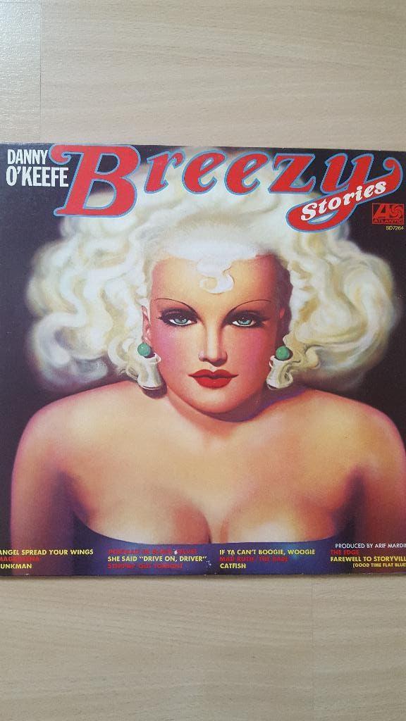 Danny O'Keefe-Breezy Stories LP USA (Dr John, David Bromberg, Originele persing, Ophalen of Verzenden, 12 inch, 1970 - 1979
