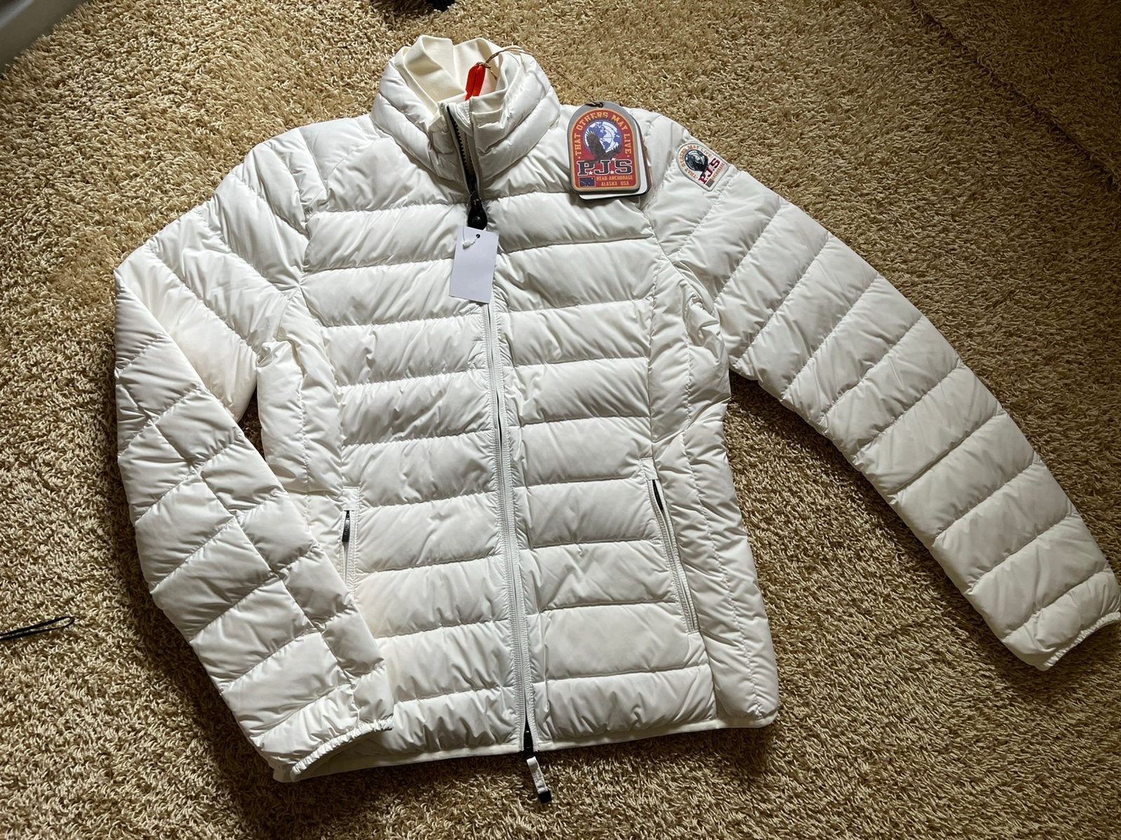Parajumpers jas/jack Geena off white mt. M Nieuw, Ophalen of Verzenden, Nieuw, Maat 38/40 (M), Wit