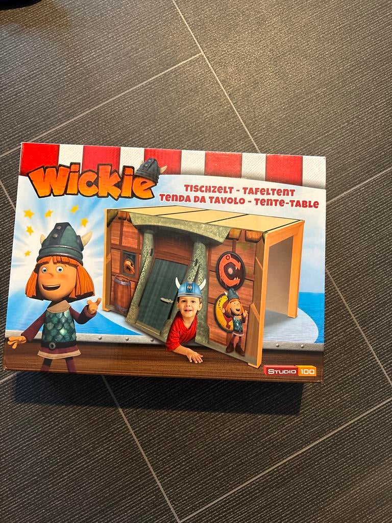 Wickie de Viking Tafel Tent - Studio 100 Speeltent, Ophalen of Verzenden, Zo goed als nieuw