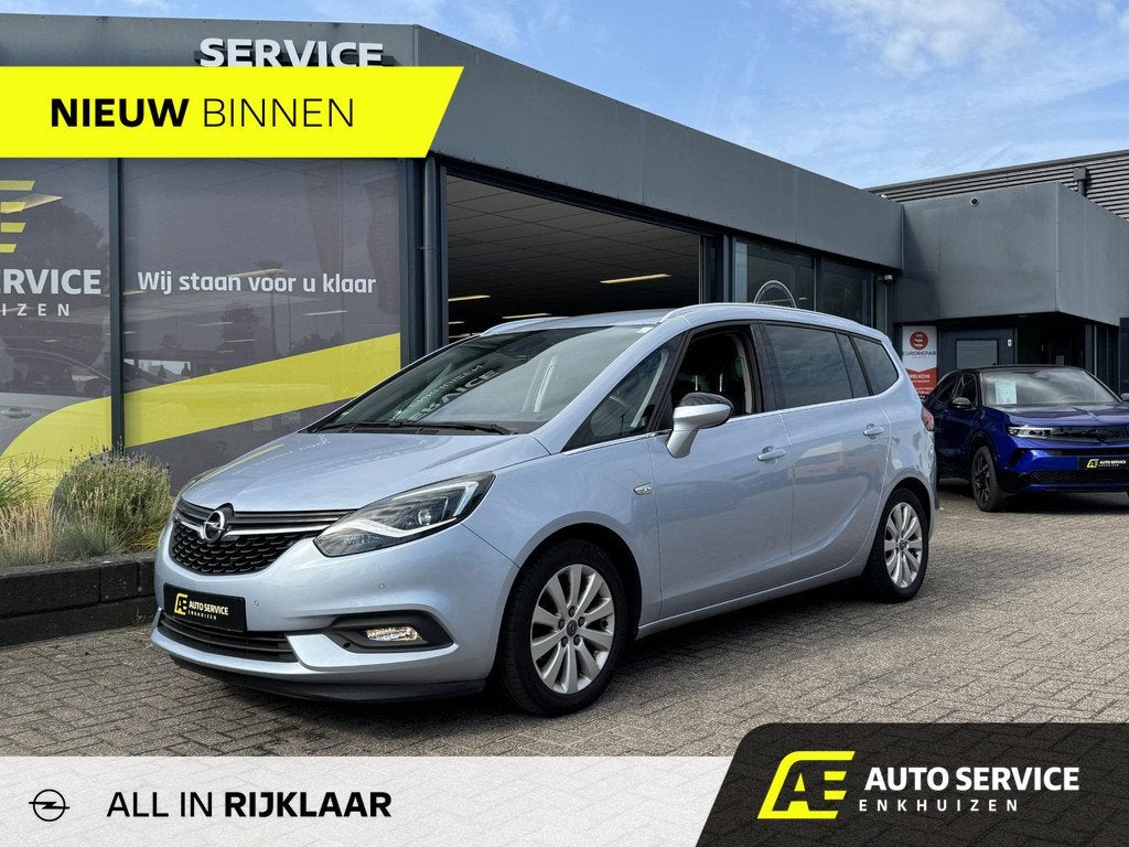 Opel Zafira 1.4 Turbo Innovation 7p Incl. 12M garantie en be, 12 maanden, Stof, Gebruikt, 4 cilinders