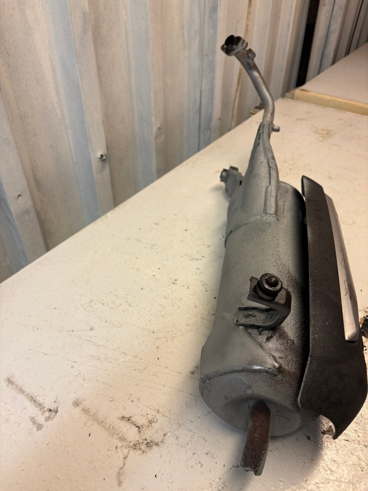 Scooter SYM orbit 3 uitlaat, Ophalen, Gebruikt