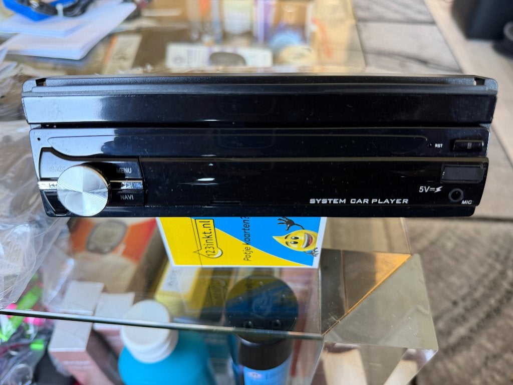 DAB Autoradio met 7 inch klapscherm en navigatie, Ophalen of Verzenden, Nieuw