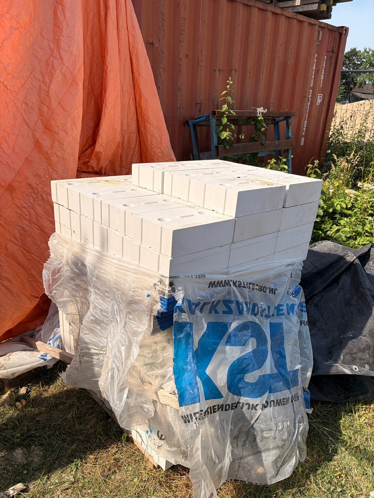 Kalkzandsteen 214x98x297, Ophalen, Nieuw, Kalkzandstenen