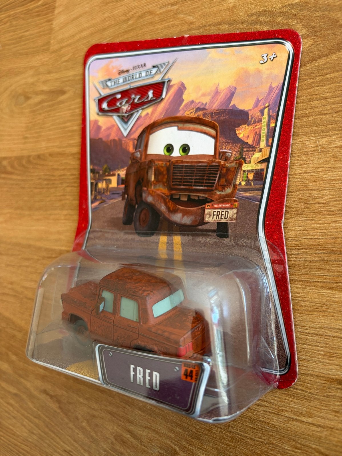 Disney Cars Fred Diecast Auto - Nieuw in Verpakking, Verzamelen, Disney, Ophalen of Verzenden, Nieuw