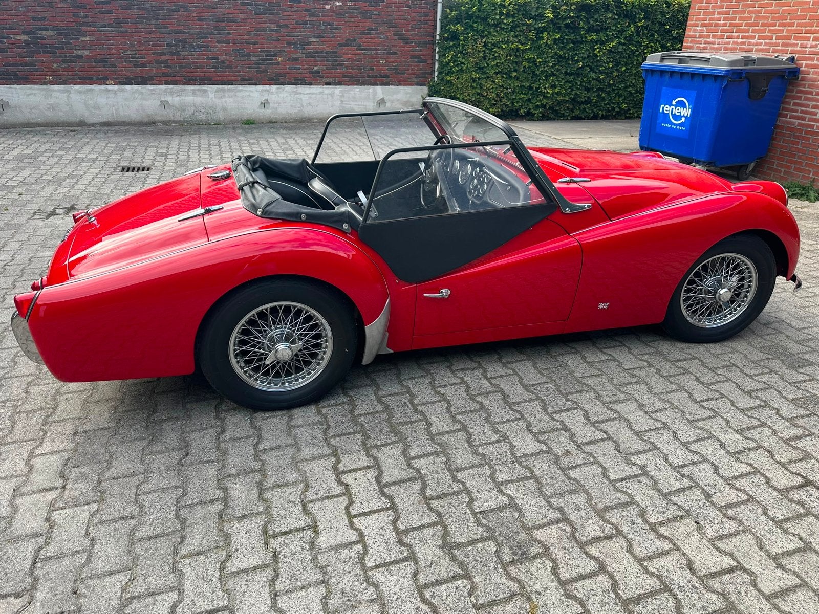 Triumph TR3 - 1959 - Rood - Oldtimer, foto 4