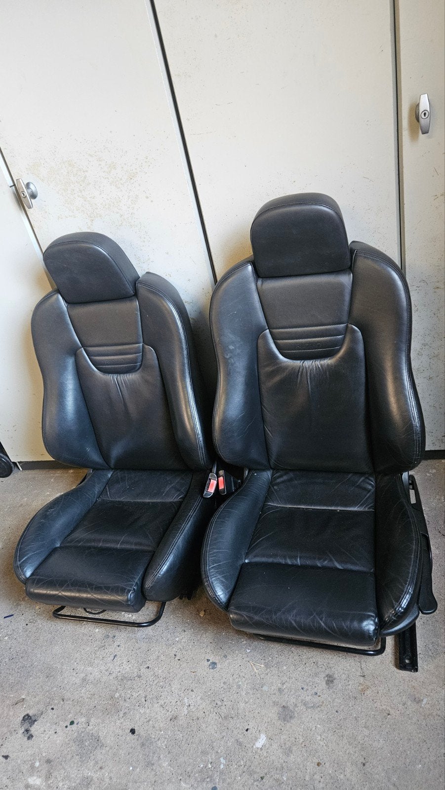 2 Recaro opel opc kuipstoelen leer, Ophalen, Opel