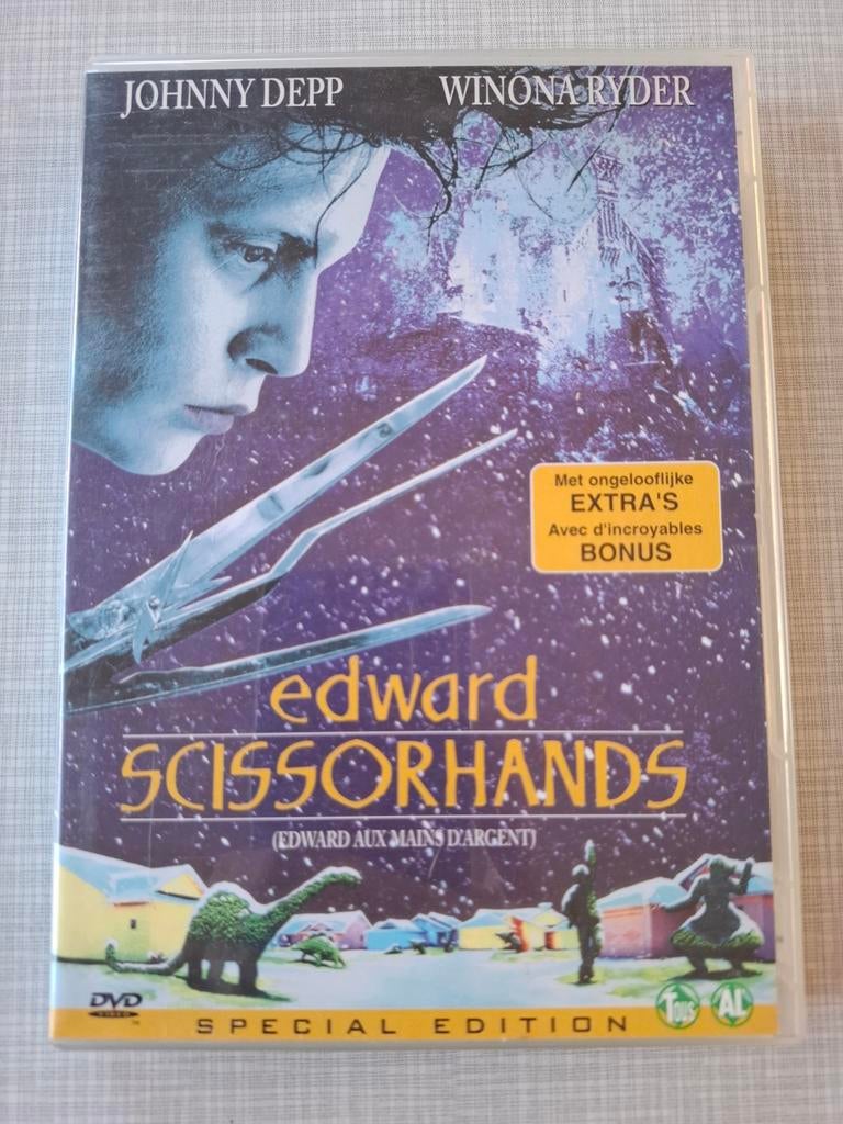 Edward Scissorhands Special Edition DVD - Johnny Depp, Vanaf 12 jaar, Ophalen of Verzenden, Zo goed als nieuw, Drama