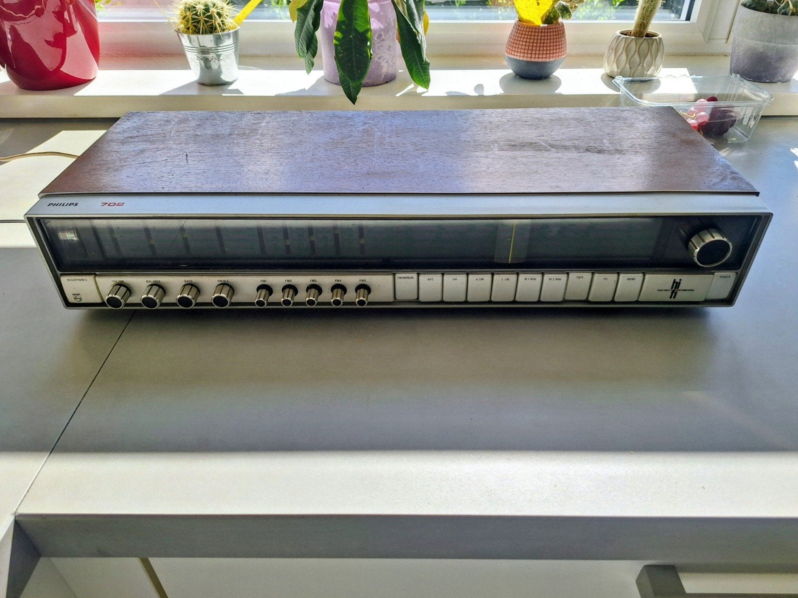 Philips 702 reviever, Ophalen of Verzenden, Gebruikt, Minder dan 60 watt, Overige merken