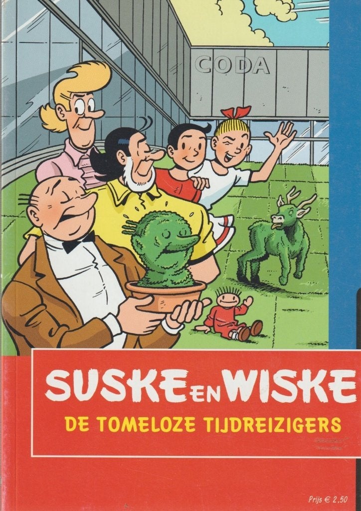 Suske en Wiske De tomeloze tijdreizigers CODA Museum, Eén stripboek, Ophalen of Verzenden, Zo goed als nieuw