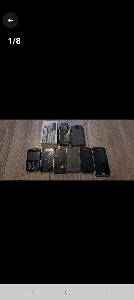 Aangeboden Diverse oude telefoons !!, Telecommunicatie, Ophalen, Gebruikt, Zwart, 8 GB