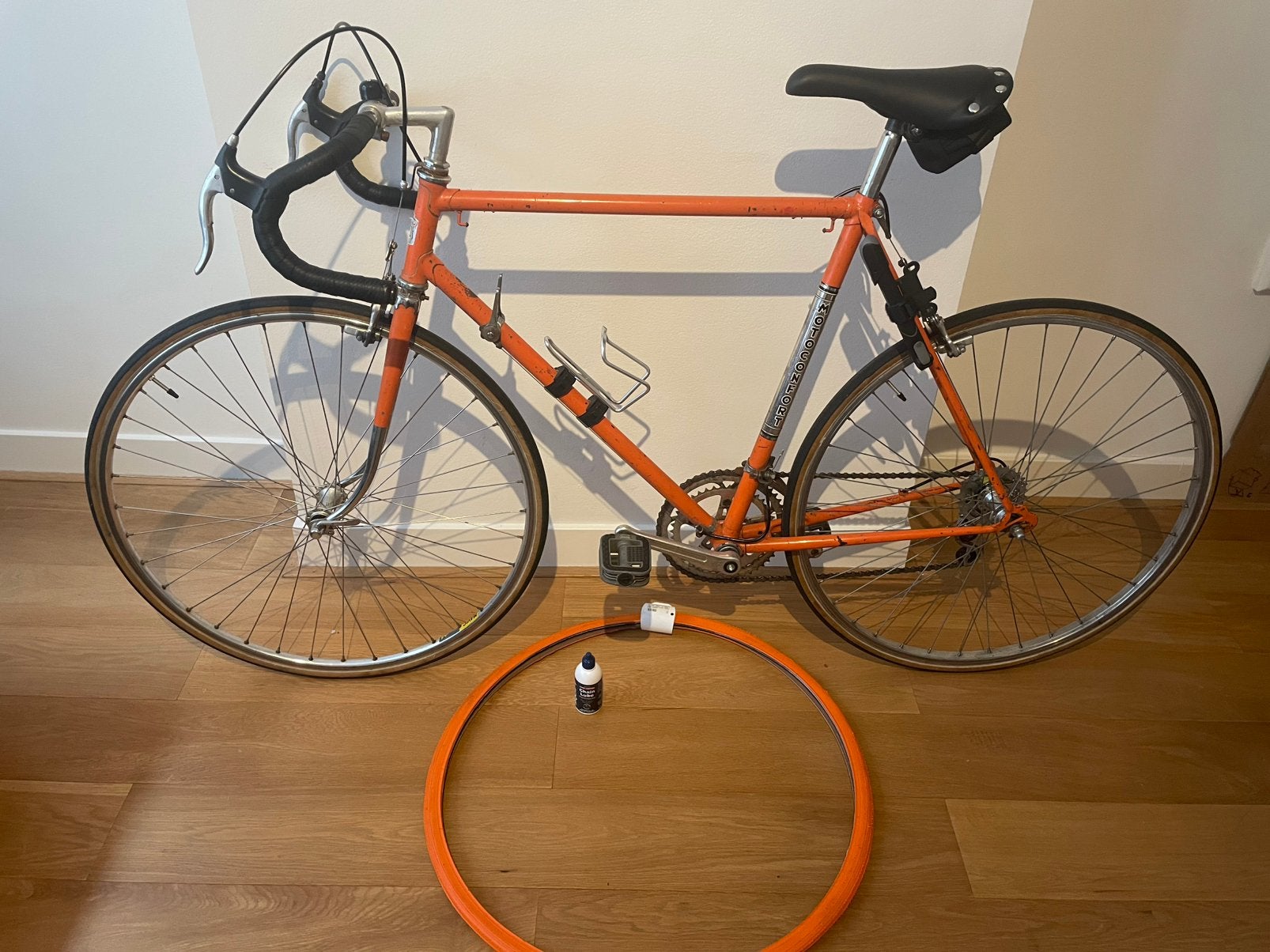 Vintage Racefiets (incl. accessoires), 28 inch, Gebruikt, 57 tot 61 cm, Ophalen