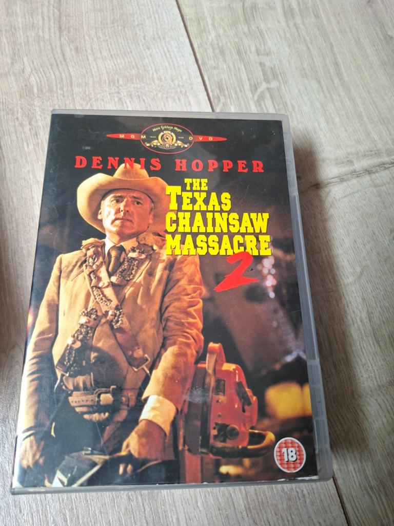 The Texas Chainsaw Massacre 2 DVD - Dennis Hopper, Cd's en Dvd's, Dvd's | Horror, Vanaf 16 jaar, Ophalen of Verzenden, Gebruikt
