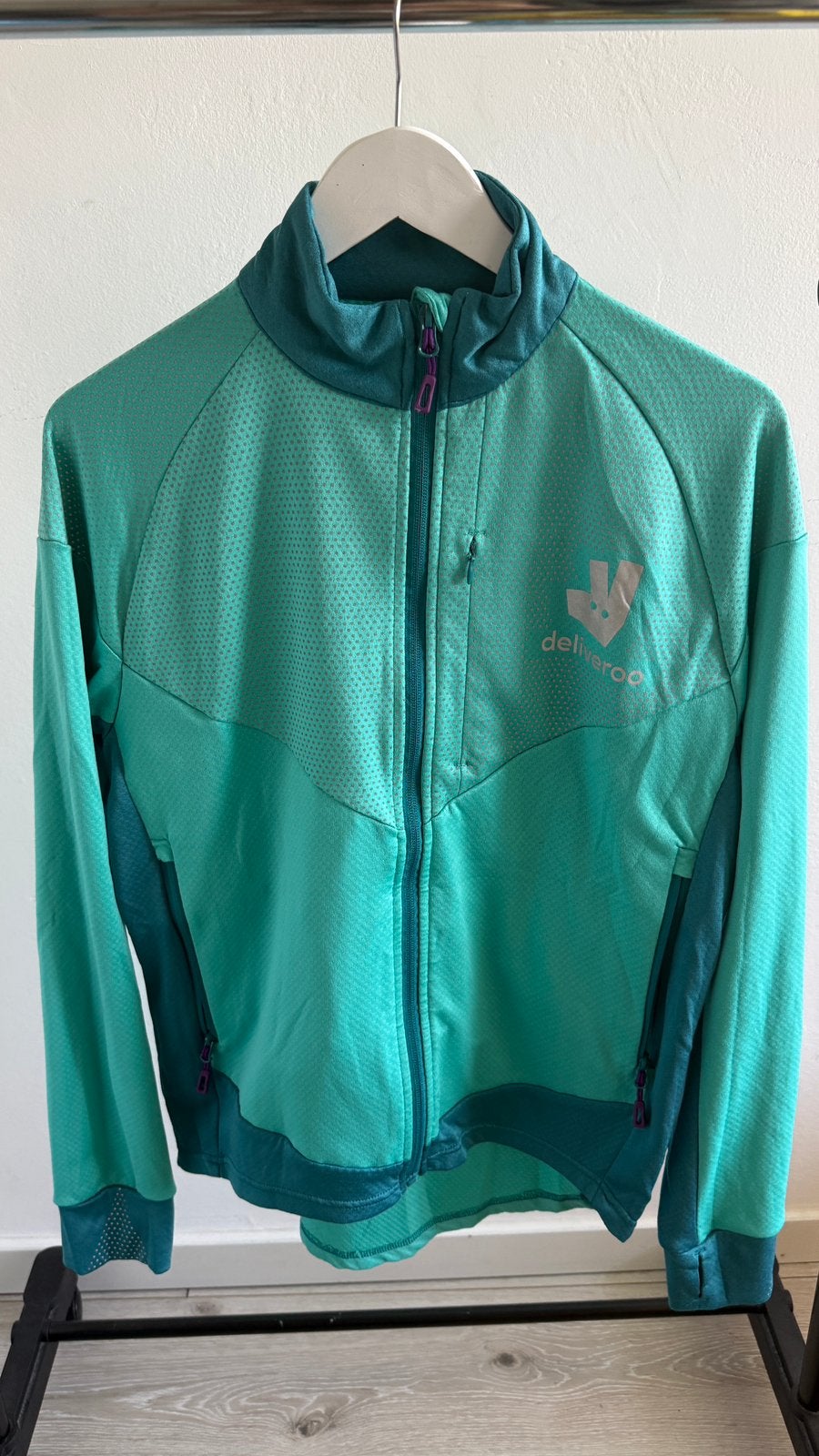 Sweater from Deliveroo, Kleding | Heren, Ophalen of Verzenden, Zo goed als nieuw, Maat 52/54 (L), Blauw