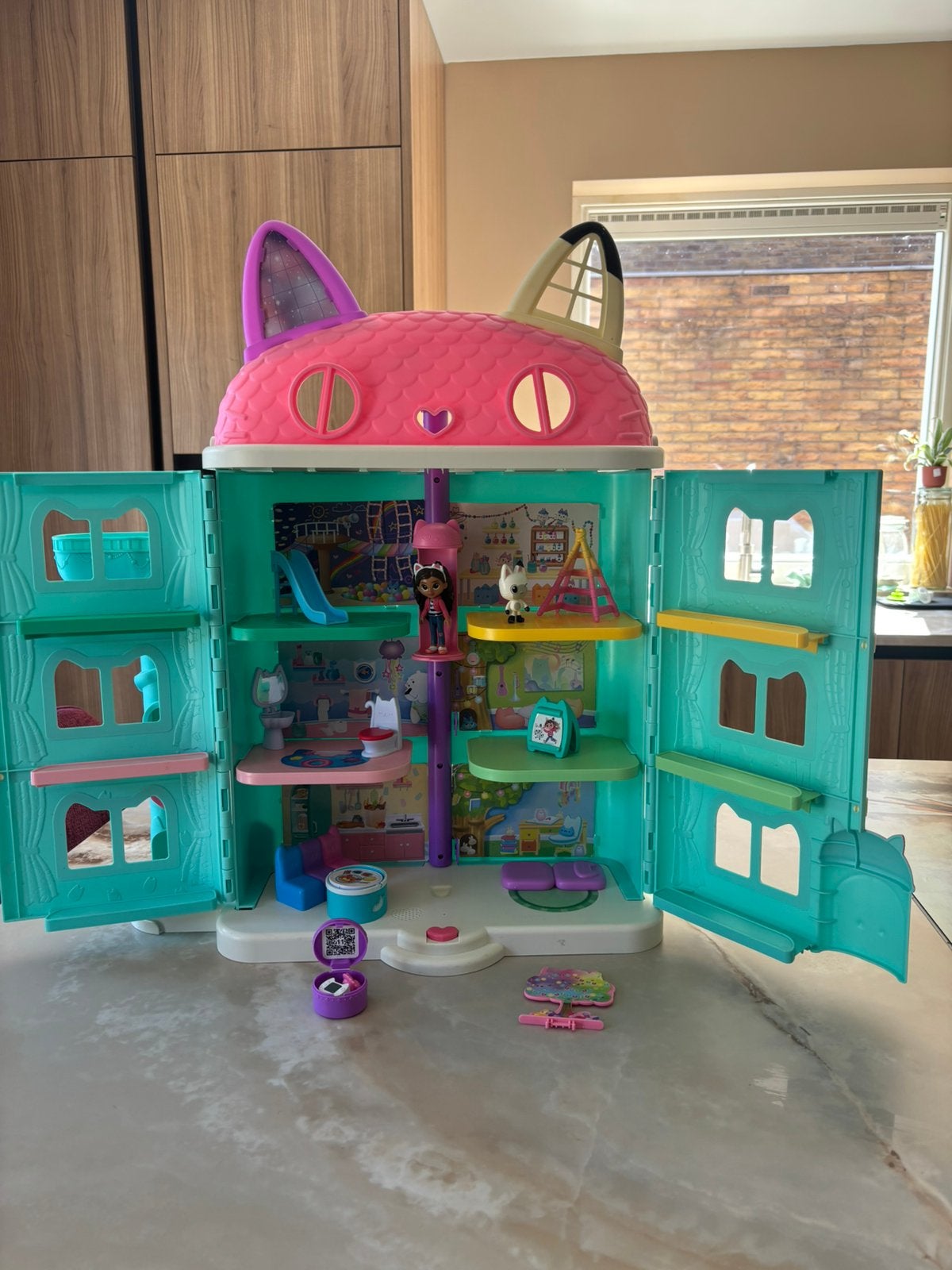 Gabby poppenhuis, Kinderen en Baby's, Speelgoed | Poppenhuizen, Ophalen, Gebruikt, Poppenhuis