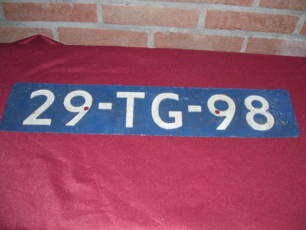NUMMERBORD, Ophalen of Verzenden