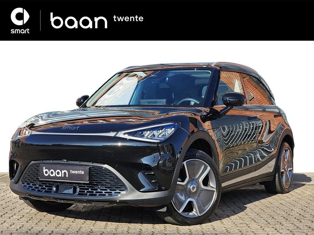 smart #1 Pro+ | Panoramadak | Memorystoelen | 360 Camera |, 12 maanden, Gebruikt, Zwart, Zwart