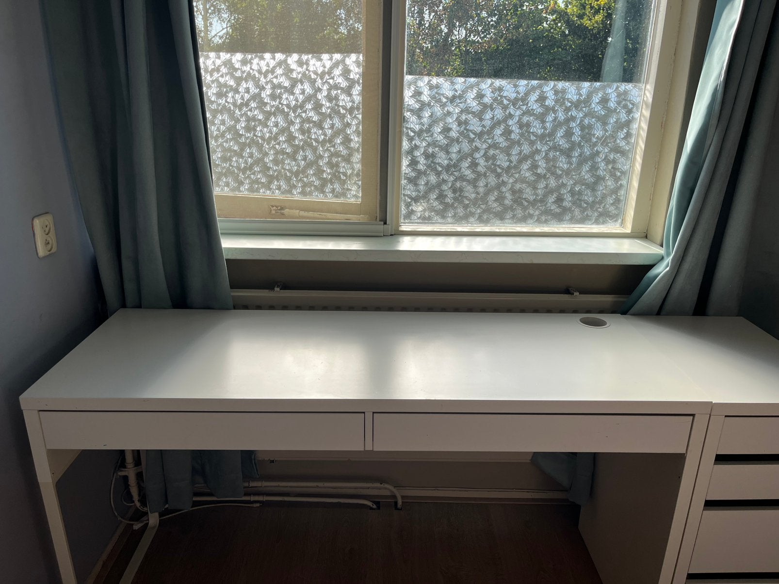 Ikea bureau, Ophalen, Gebruikt, Schoolbureau, IKEA