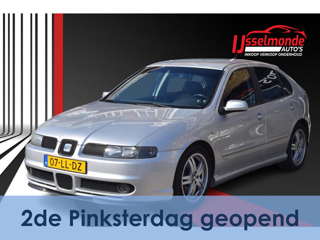SEAT Leon 1.8-20VT Topsport Wordt Verwacht ! (bj 2003), Voorwielaandrijving, 4 cilinders, 1264 kg, Origineel Nederlands