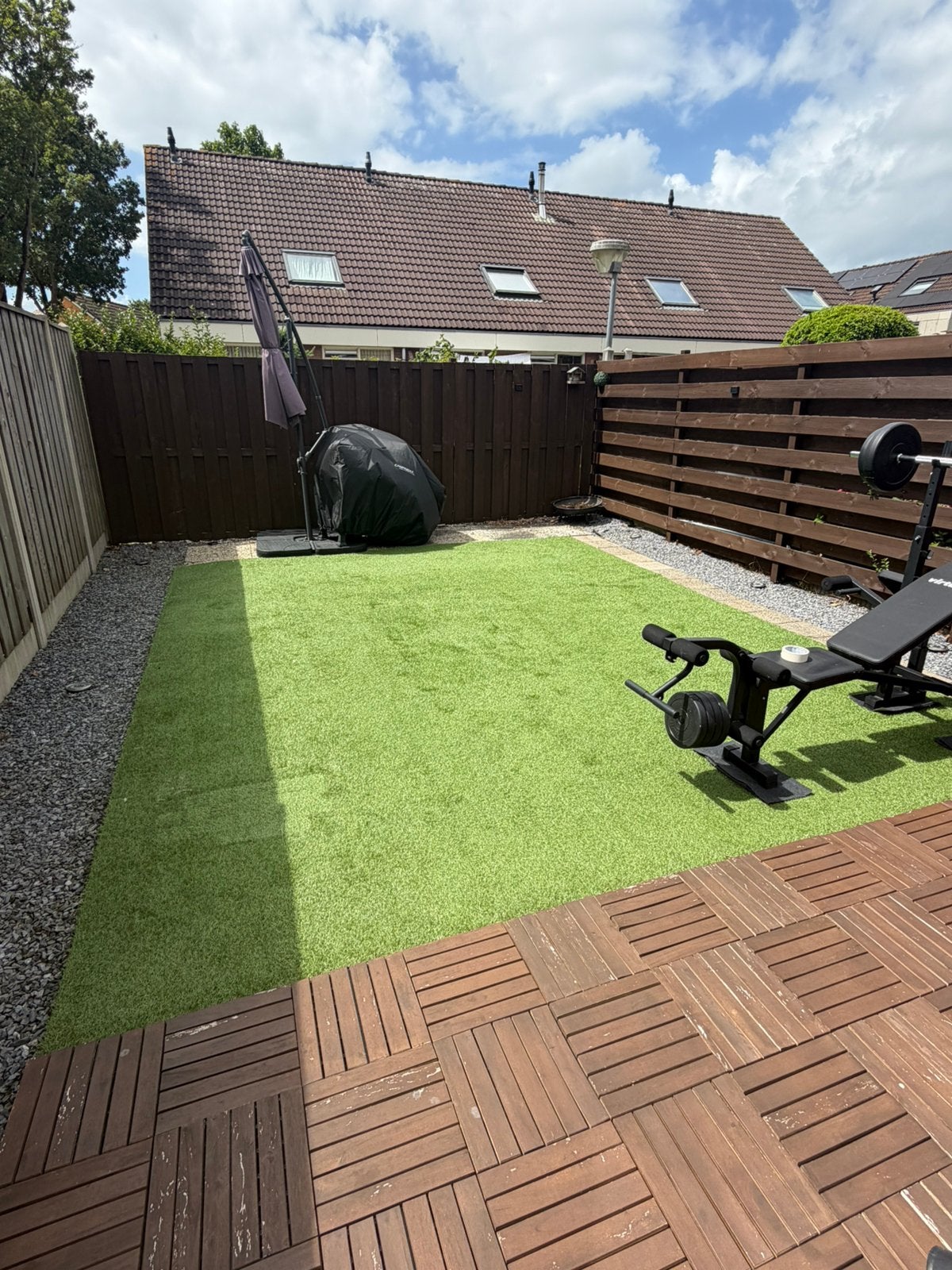 Kunstgras  4x5m, Tuin en Terras, Ophalen, 20 m² of meer