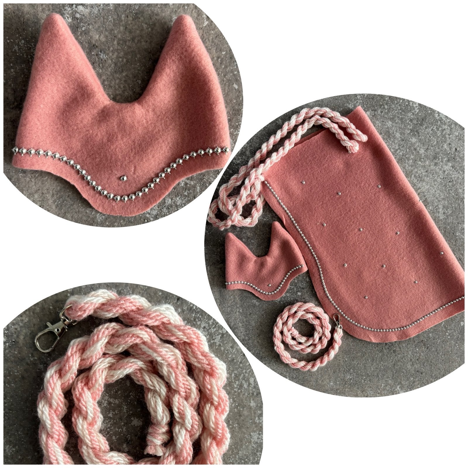 Hobby horse accessoires set kado oornetje, Verzenden, Nieuw