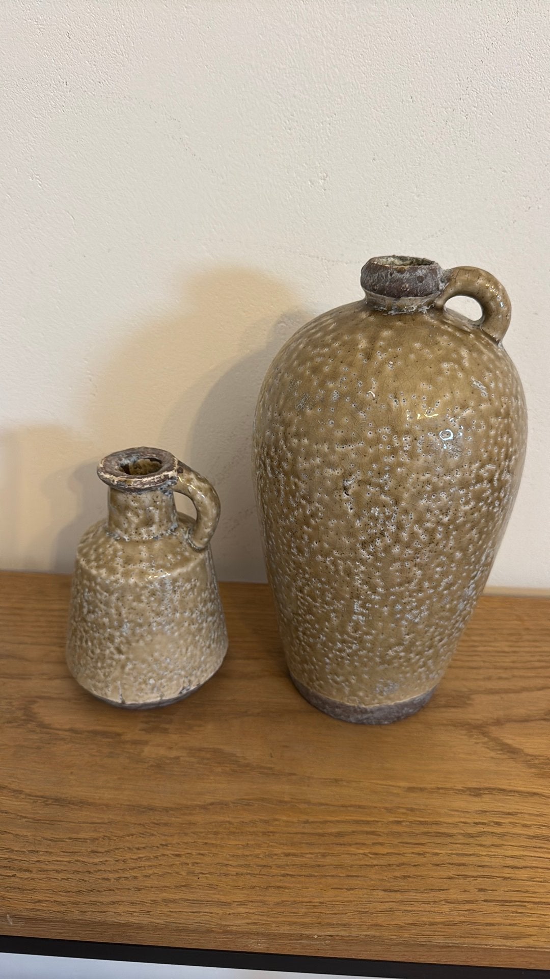 2 leuke vaasjes, Huis en Inrichting, Woonaccessoires | Vazen, Ophalen, Zo goed als nieuw