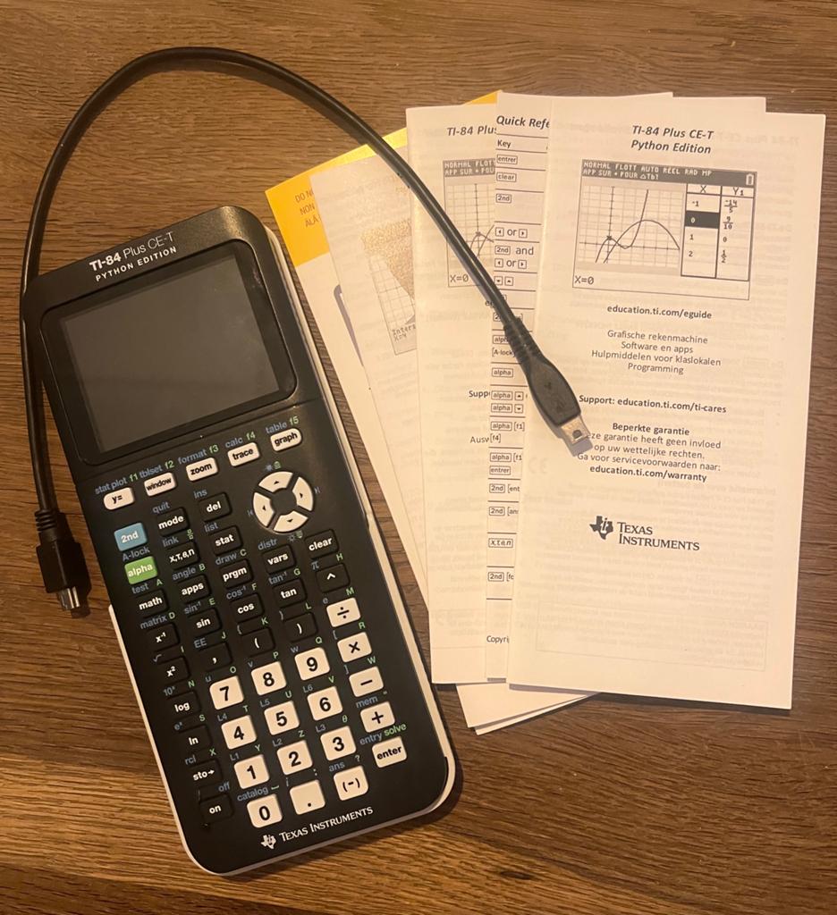 Grafische rekenmachine TI-84 Plus CE-T, Ophalen of Verzenden, Grafische rekenmachine