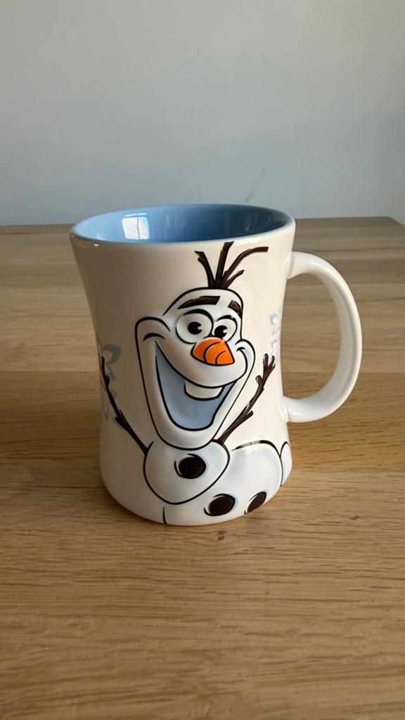 Olaf mok van Disney, Ophalen