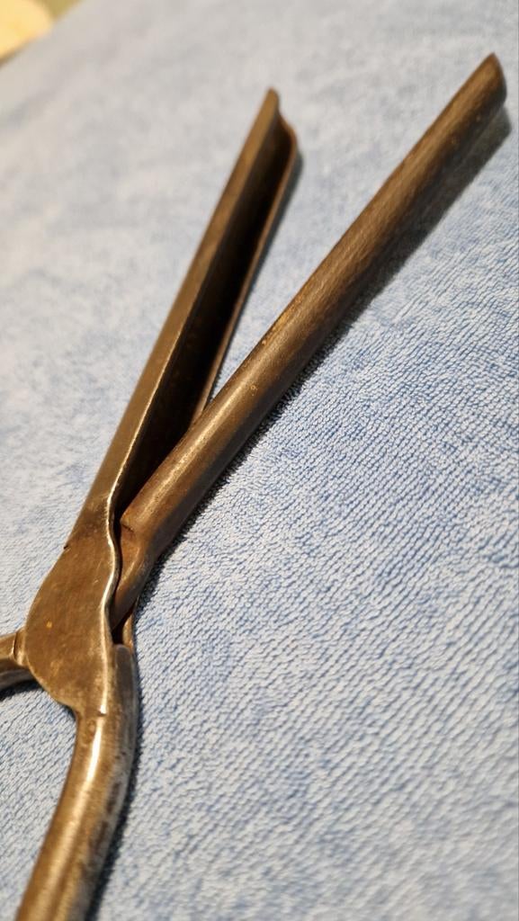 Antieke Krultang - 28cm - Prima Staat, Ophalen of Verzenden