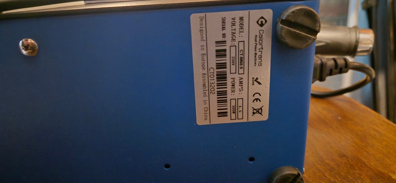 Mokkenpers voor sublimatie - CalorTrans CT-M66B, Ophalen, Zo goed als nieuw