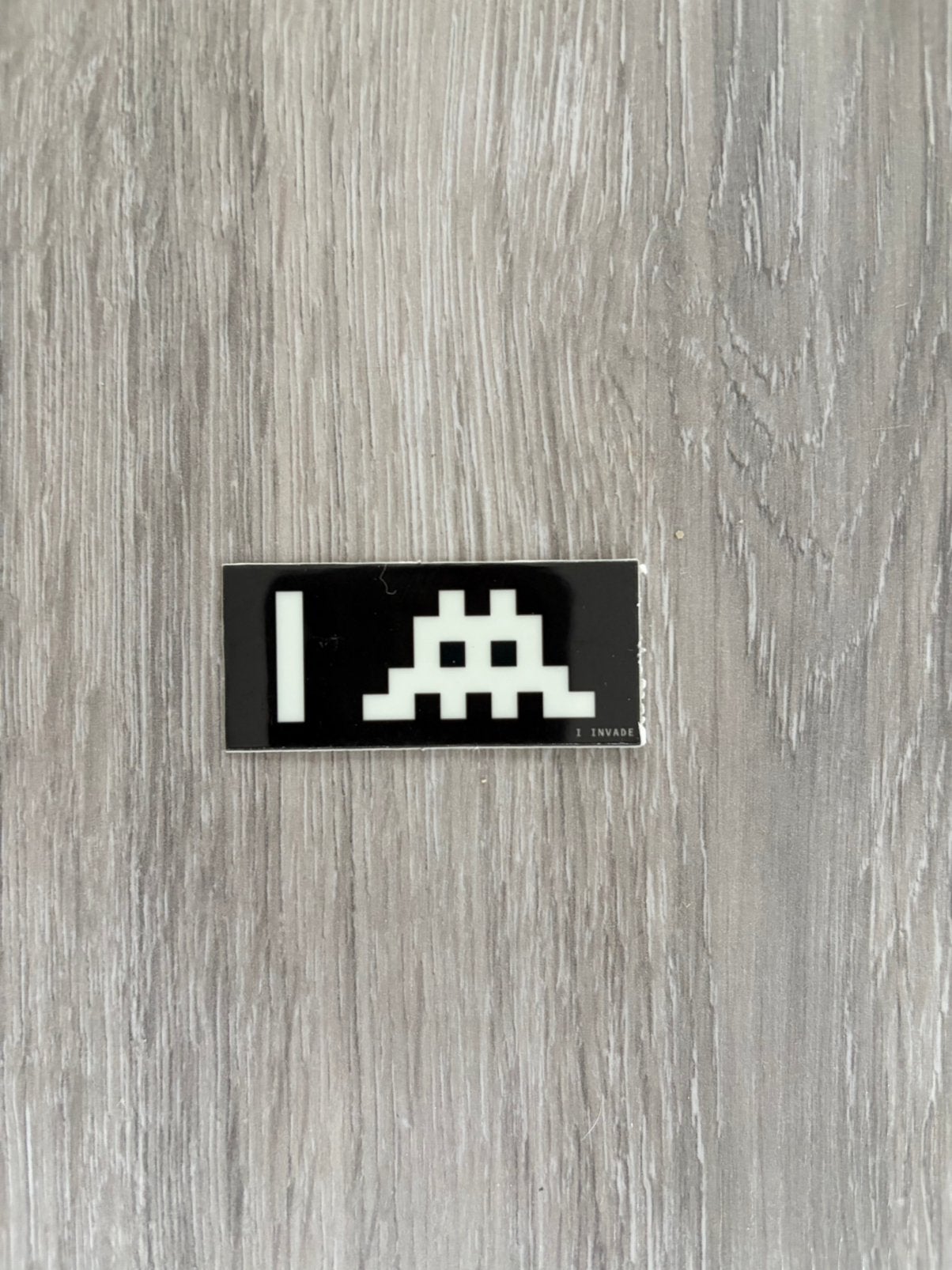 Invader sticker, Ophalen of Verzenden, Nieuw, Overige typen