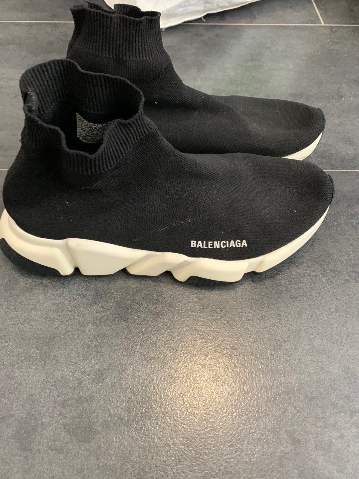 Balenciaga speedrunner origineel, Kleding | Heren, Schoenen, Ophalen of Verzenden, Zo goed als nieuw, Zwart