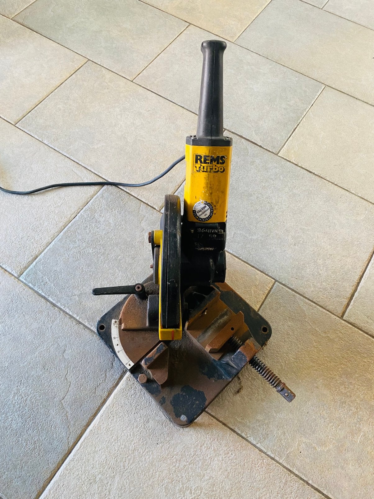Rems Turbo 84 buizenzaag metaalafkorter metaalzaagmachine, Gebruikt, 70 mm of meer, Onbekend, Contact voa dealers