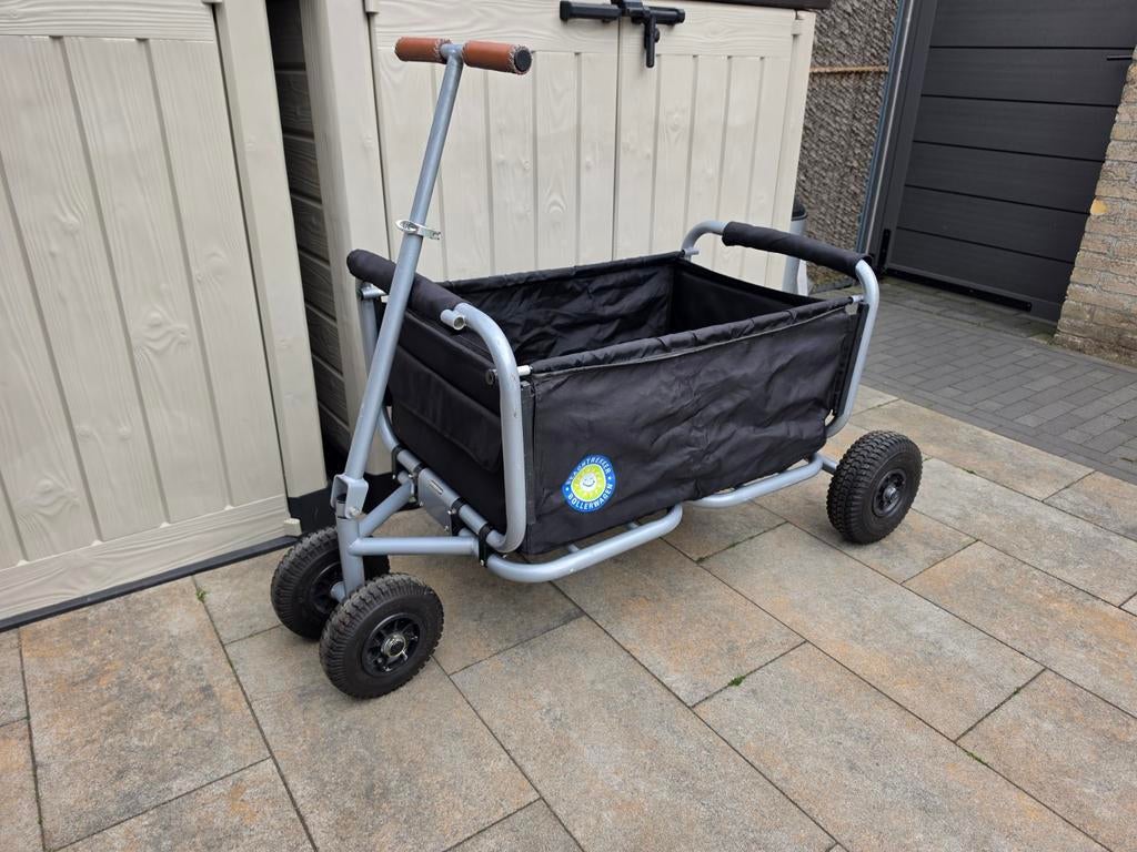 Beachtrekker bollerwagen., Caravans en Kamperen, Bolderkarren, Ophalen, Opvouwbaar, Gebruikt