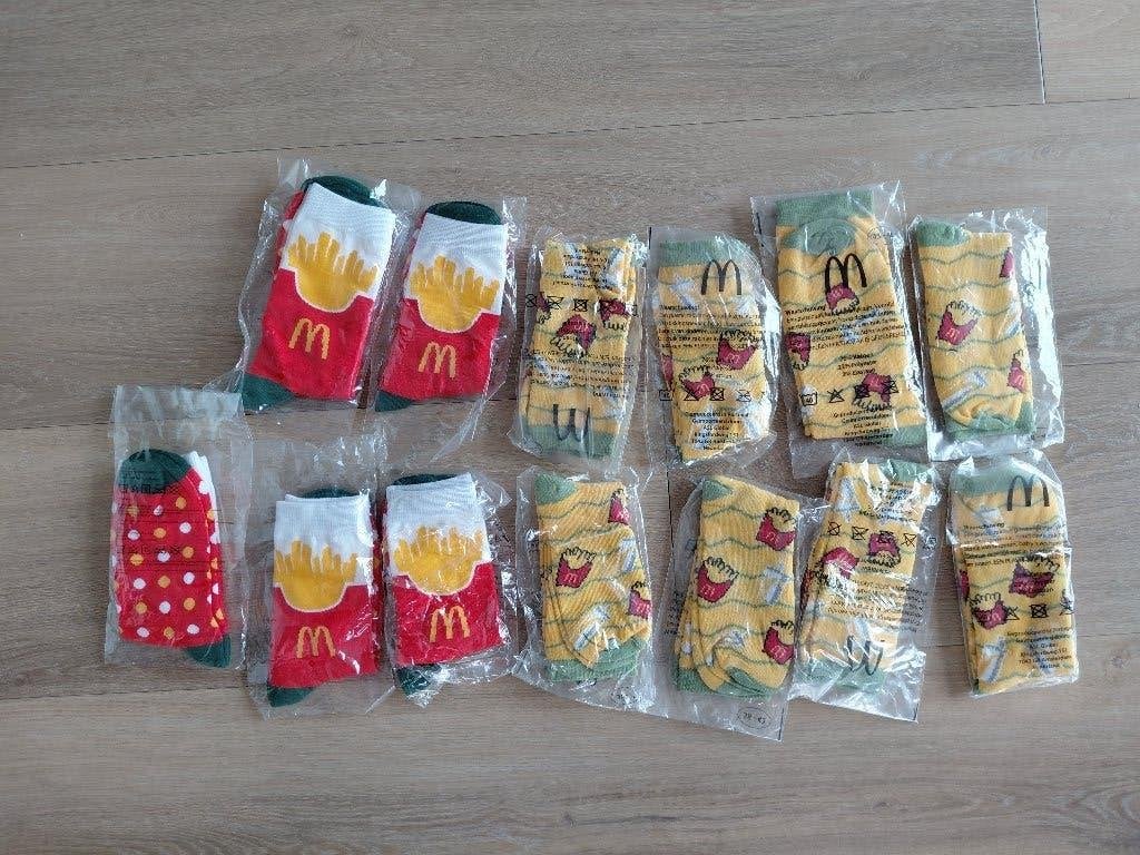 sok sokken McDonalds , 2,- per paar , alles in 1 koop 20 eur, Sokken en Kniesokken, Overige kleuren, Nieuw, Ophalen of Verzenden