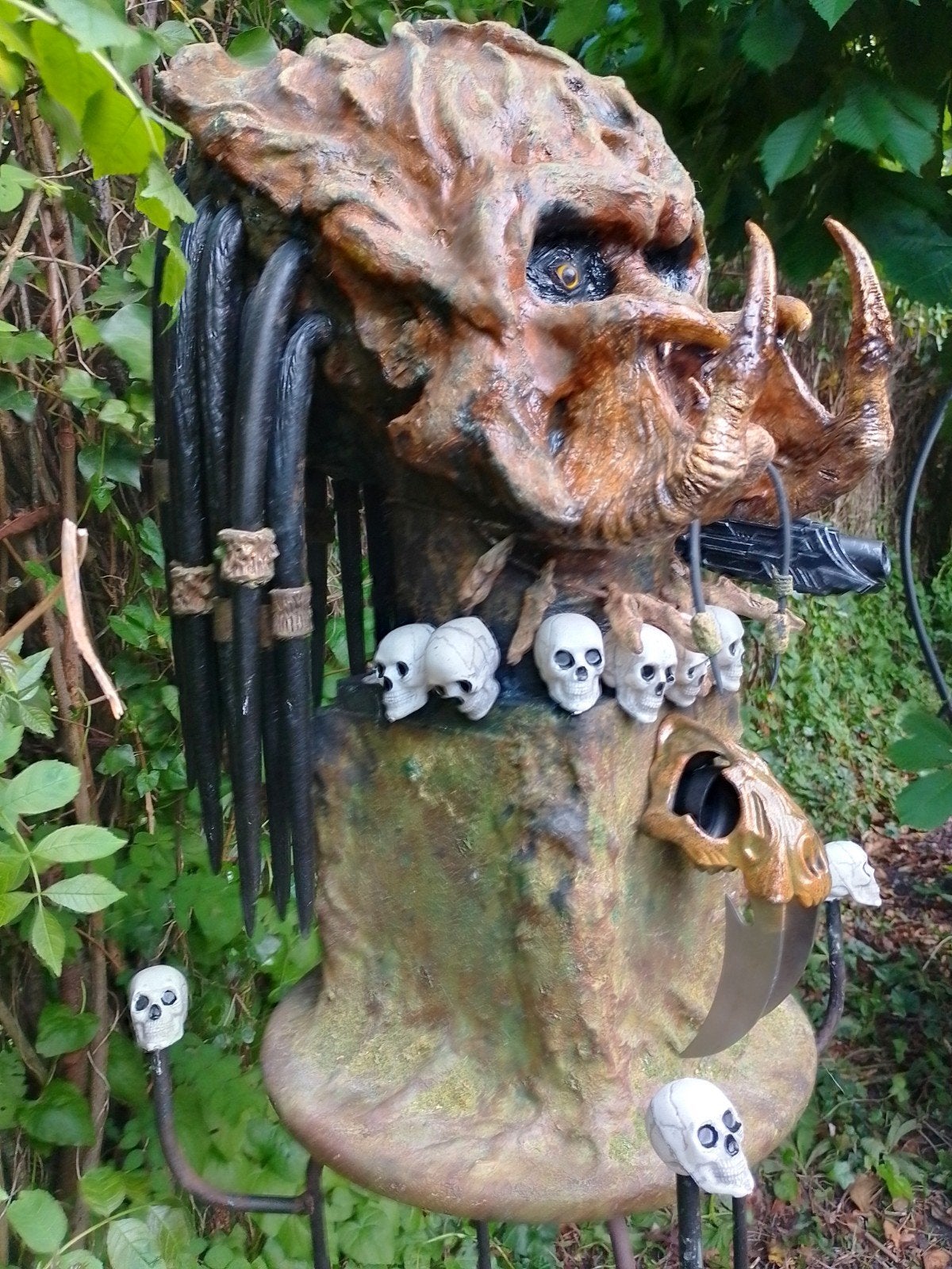 Unieke Predator buste statue!, Ophalen, Zo goed als nieuw, Film, Beeldje, Replica of Model