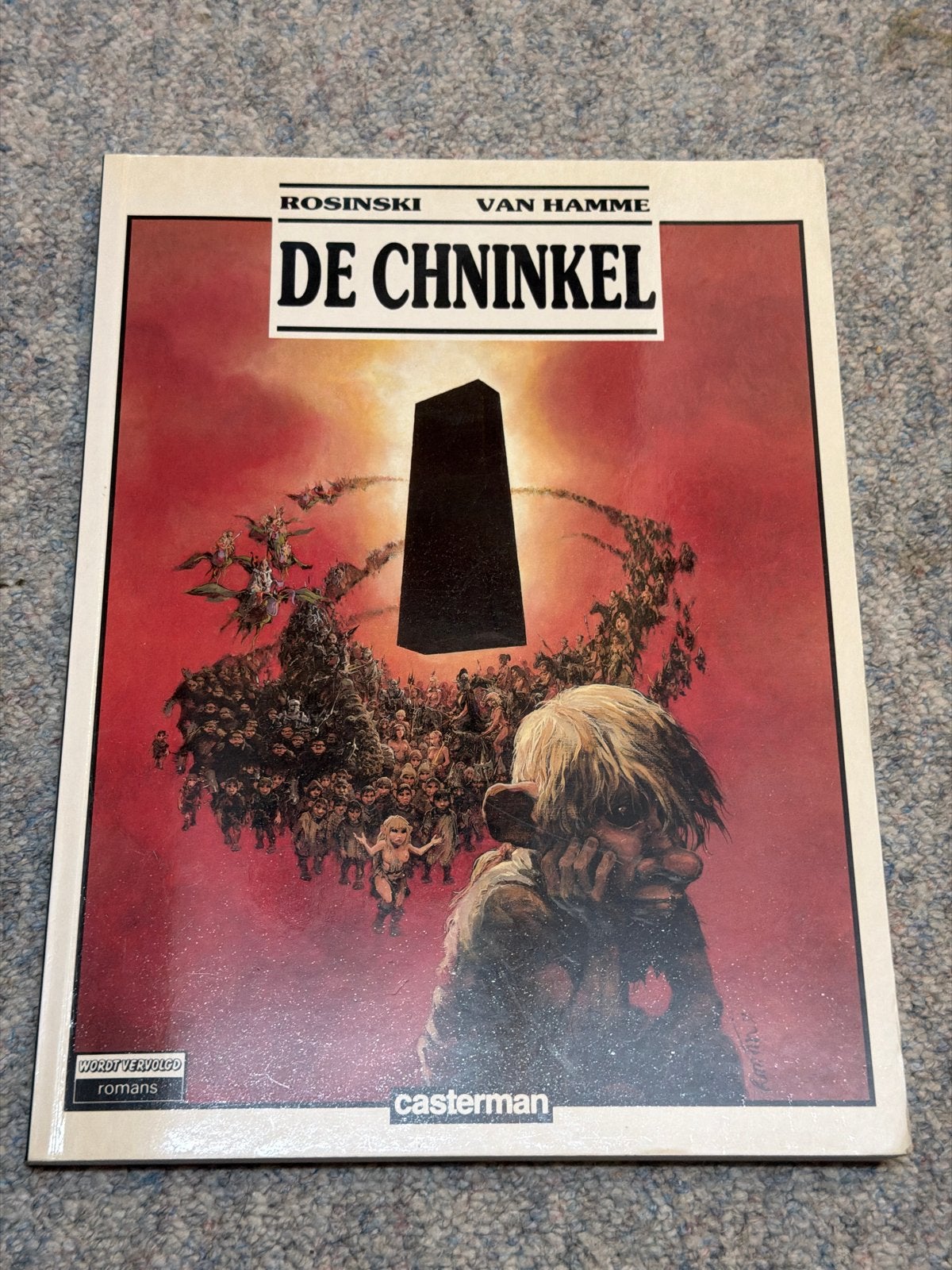 De Chninkel - Rosinski & Van Hamme - Casterman, Eén stripboek, Ophalen of Verzenden, Gelezen