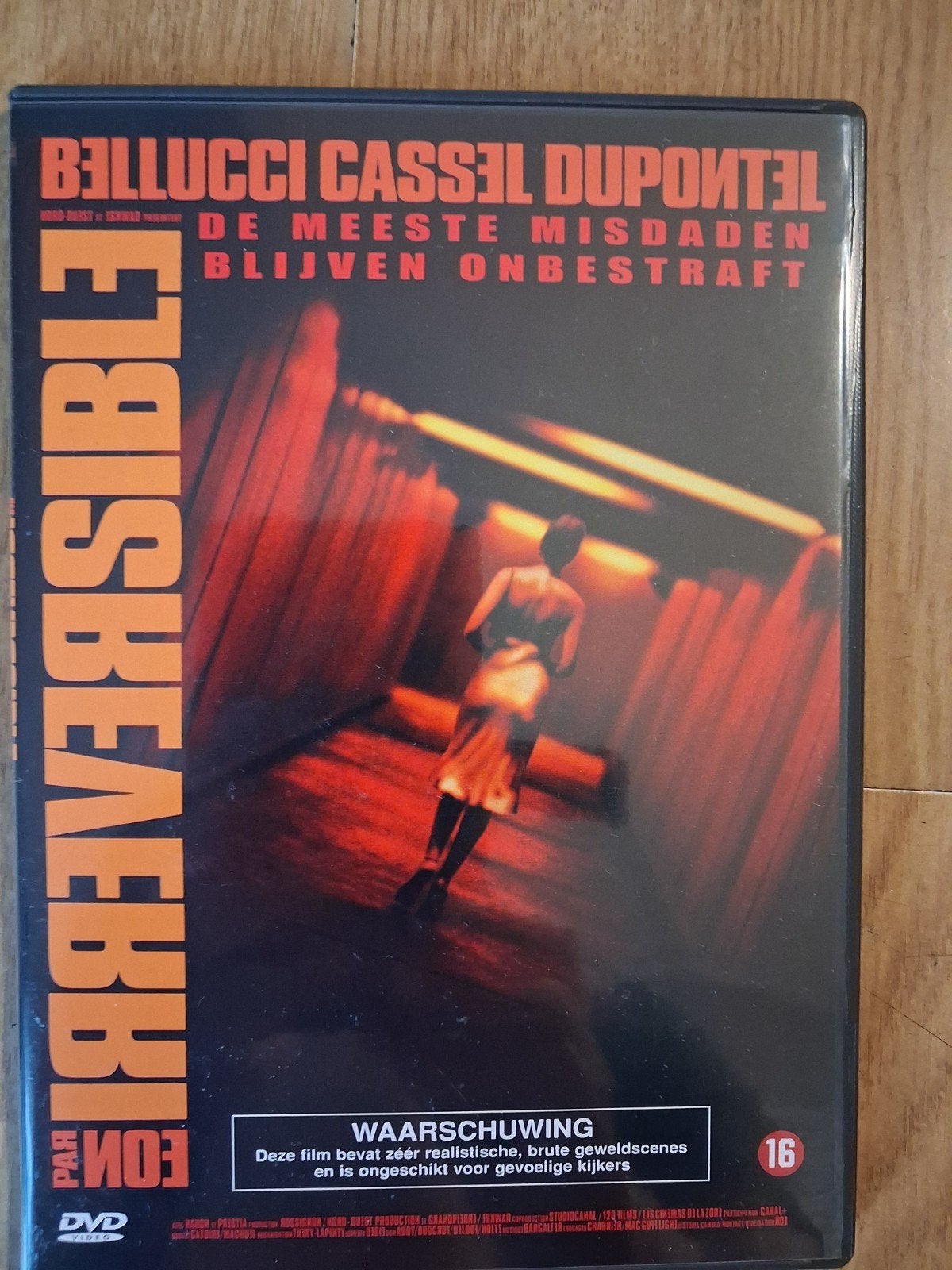 Irreversible (dvd), Alle leeftijden, Ophalen of Verzenden, Zo goed als nieuw, Overige gebieden