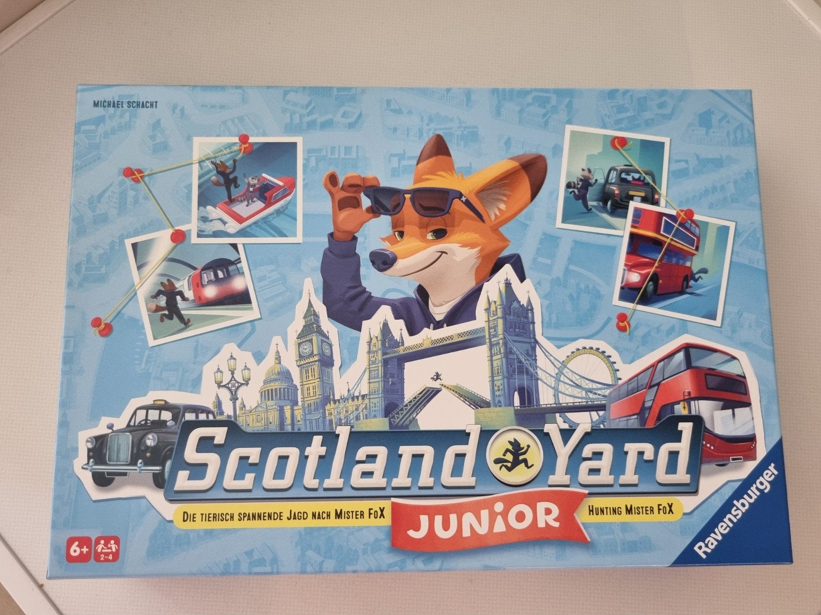 Scotland Yard Junior - Nieuw bordspel voor kinderen, Een of twee spelers, Ophalen of Verzenden, Nieuw, Ravensburger